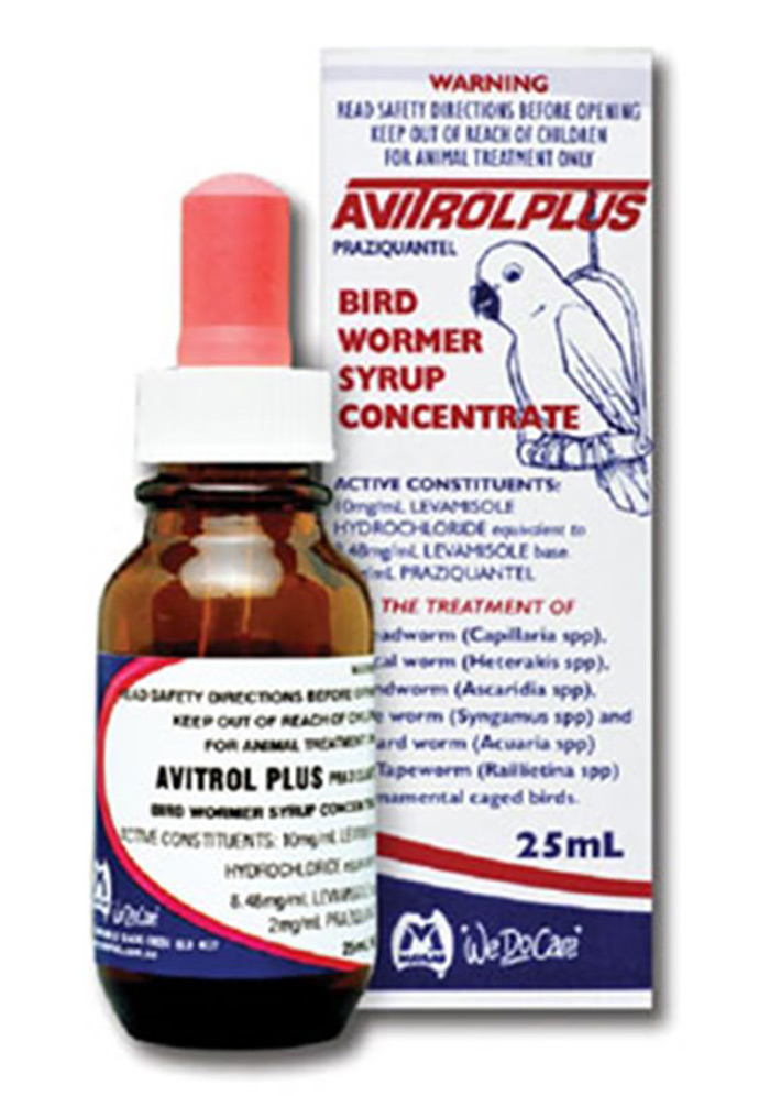 Aristopet bird cheap wormer